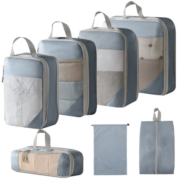 Travel Compression Mesh Storage Bag Suit Combination - Image 8
