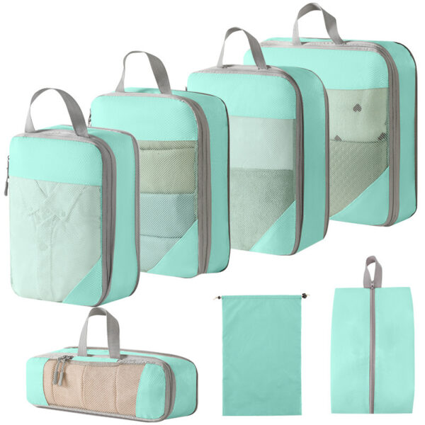 Travel Compression Mesh Storage Bag Suit Combination - Image 6